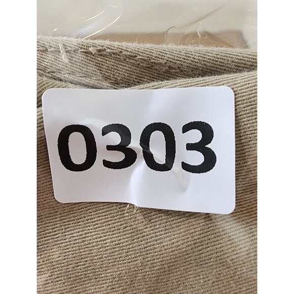 Ohio State Buckeyes Shorts Mens 38 Beige Khaki Cargo OSU Patch Embroidery Team - Picture 10 of 10